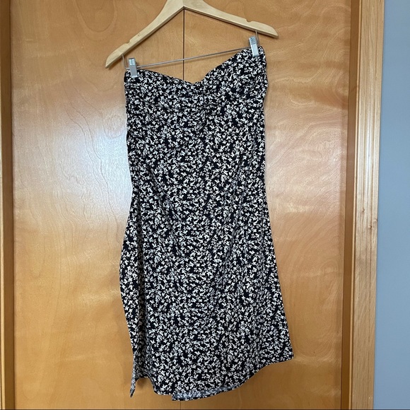 Zara Midi Floral Skirt with Slit ✨BRAND NEW✨ - Picture 5 of 8